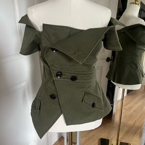 Marissa Webb Chantel Canvas Cotton Jacket